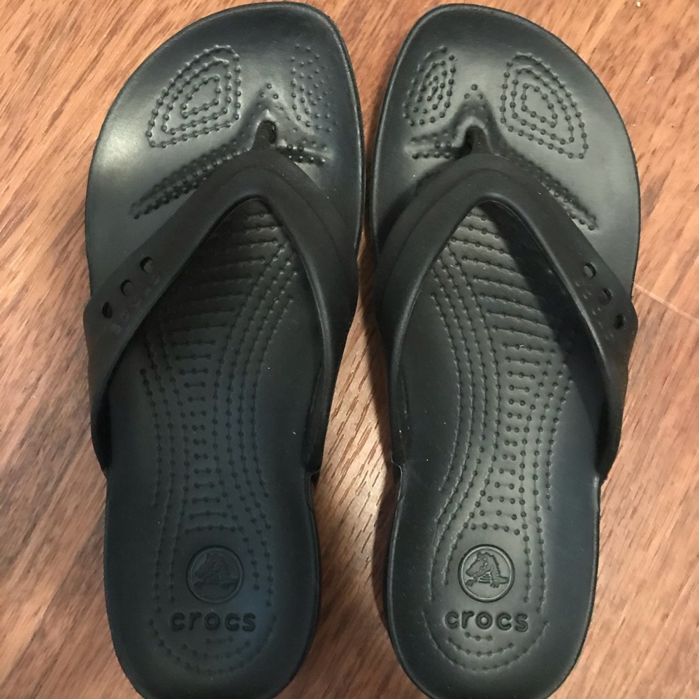 Croc sandals